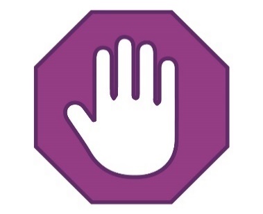 A stop icon.