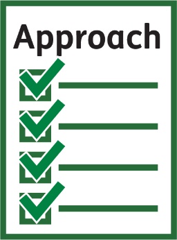 An approach icon.