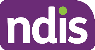 NDIS logo.