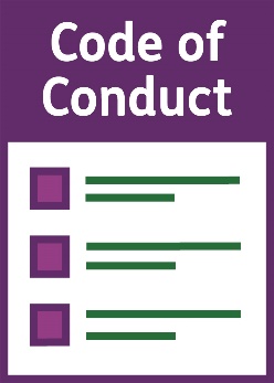 A document that says Code of Conduct.