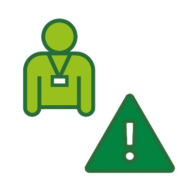 A provider and a problem icon.