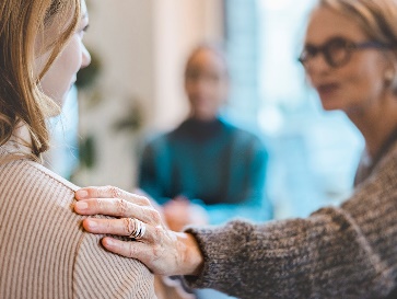 A person supporting a participant.