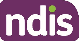 NDIS logo.