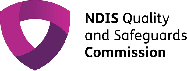 The NDIS Quality and Safeguards Commission logo.