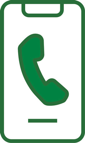 A phone icon.