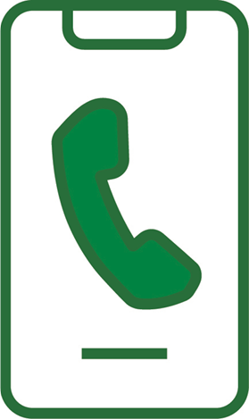 A phone icon.