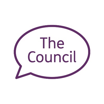 A speech bubble showing the words 'The Council'.